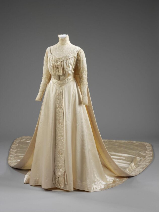 Wedding dress — Liberty & Co. Ltd. — ca. 1905