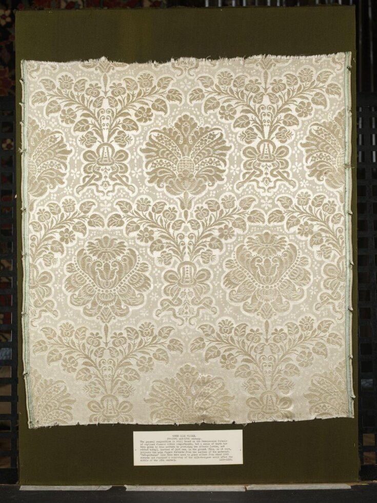 Woven Silk | V&A Explore The Collections