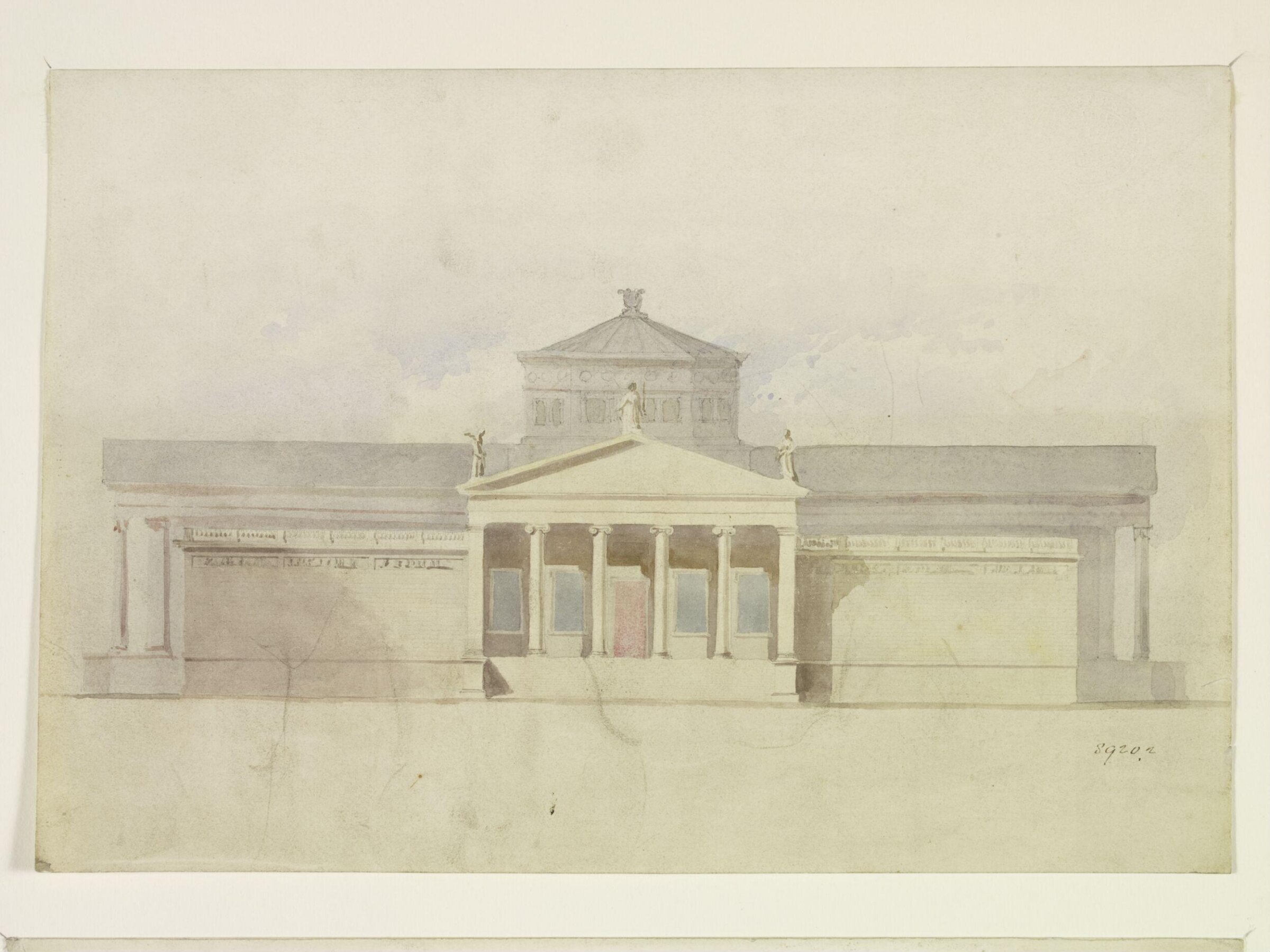 Drawing, Gilbert Redgrave, late 19th century