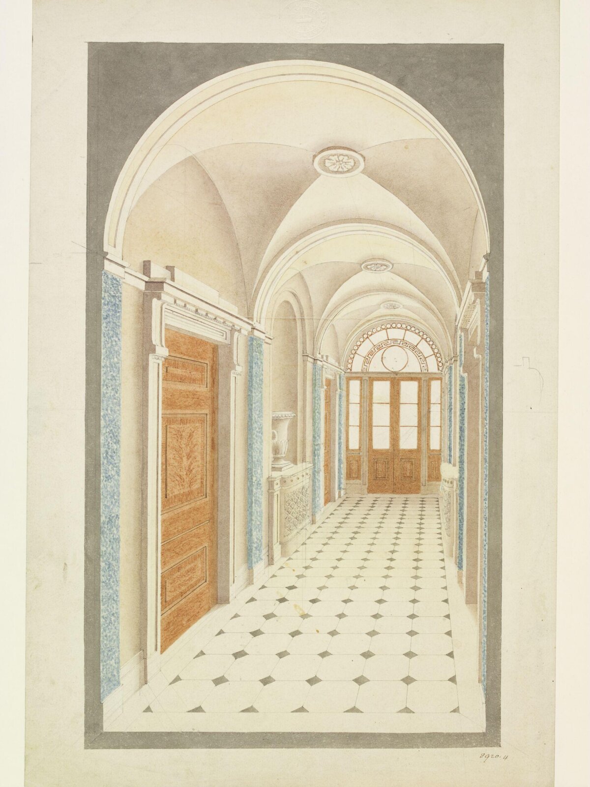 Drawing, Gilbert Redgrave, late 19th century