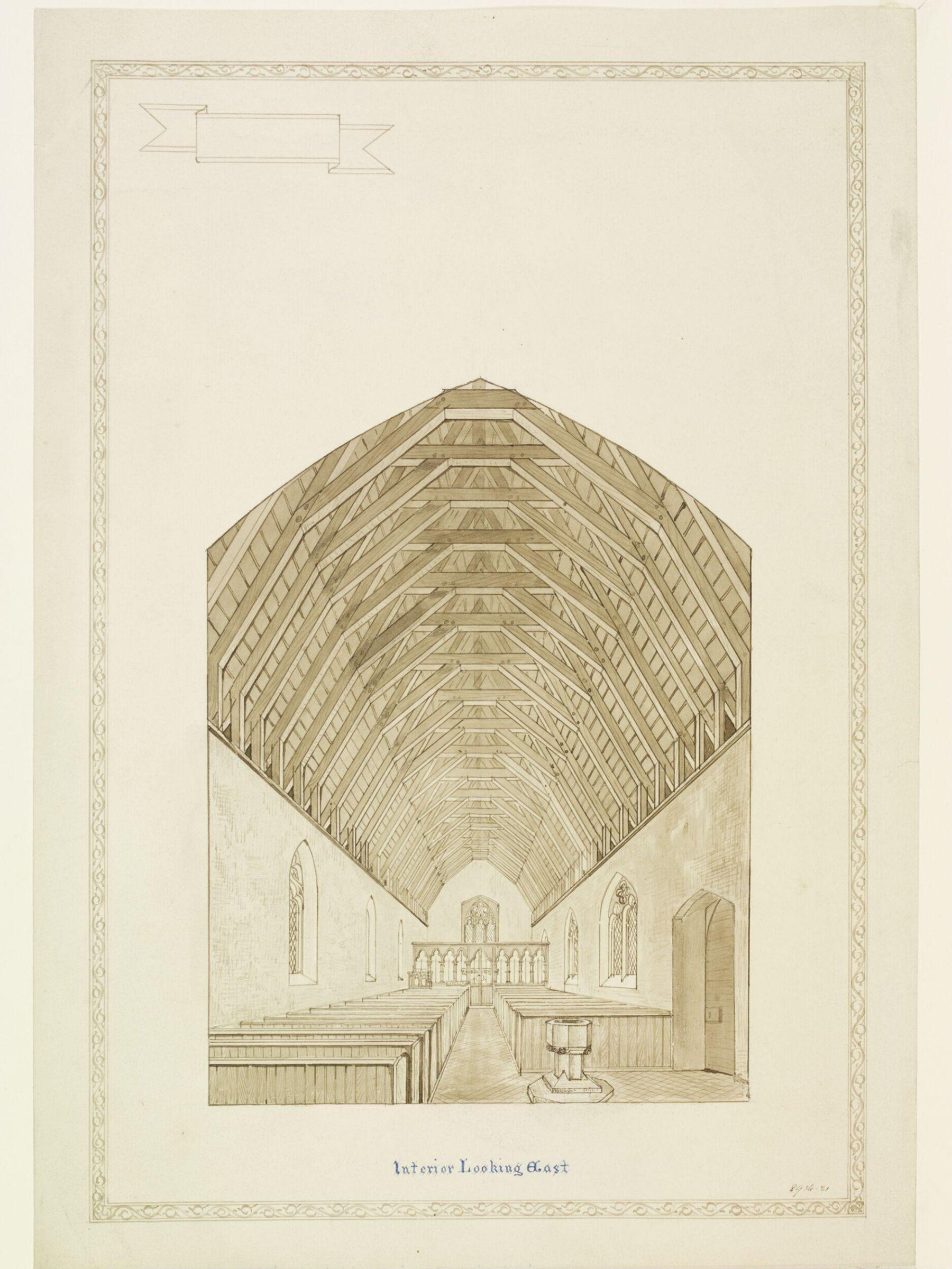 Drawing, George Townsend Andrews, early 19th century