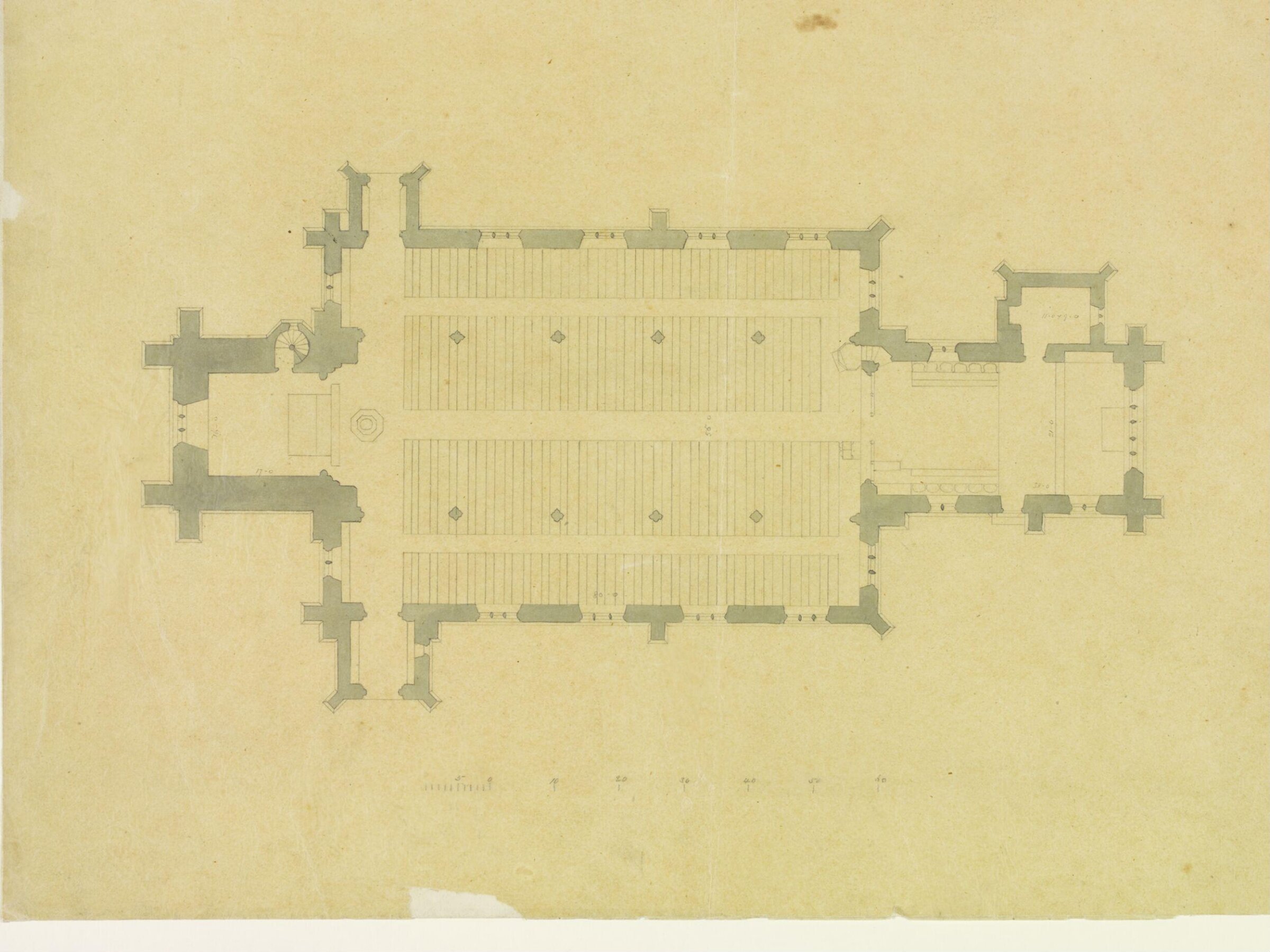 Drawing, George Townsend Andrews, early 19th century