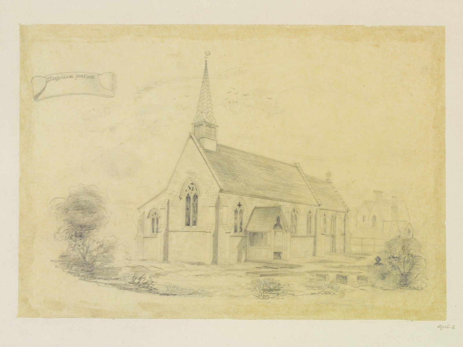 Drawing, George Townsend Andrews, early 19th century