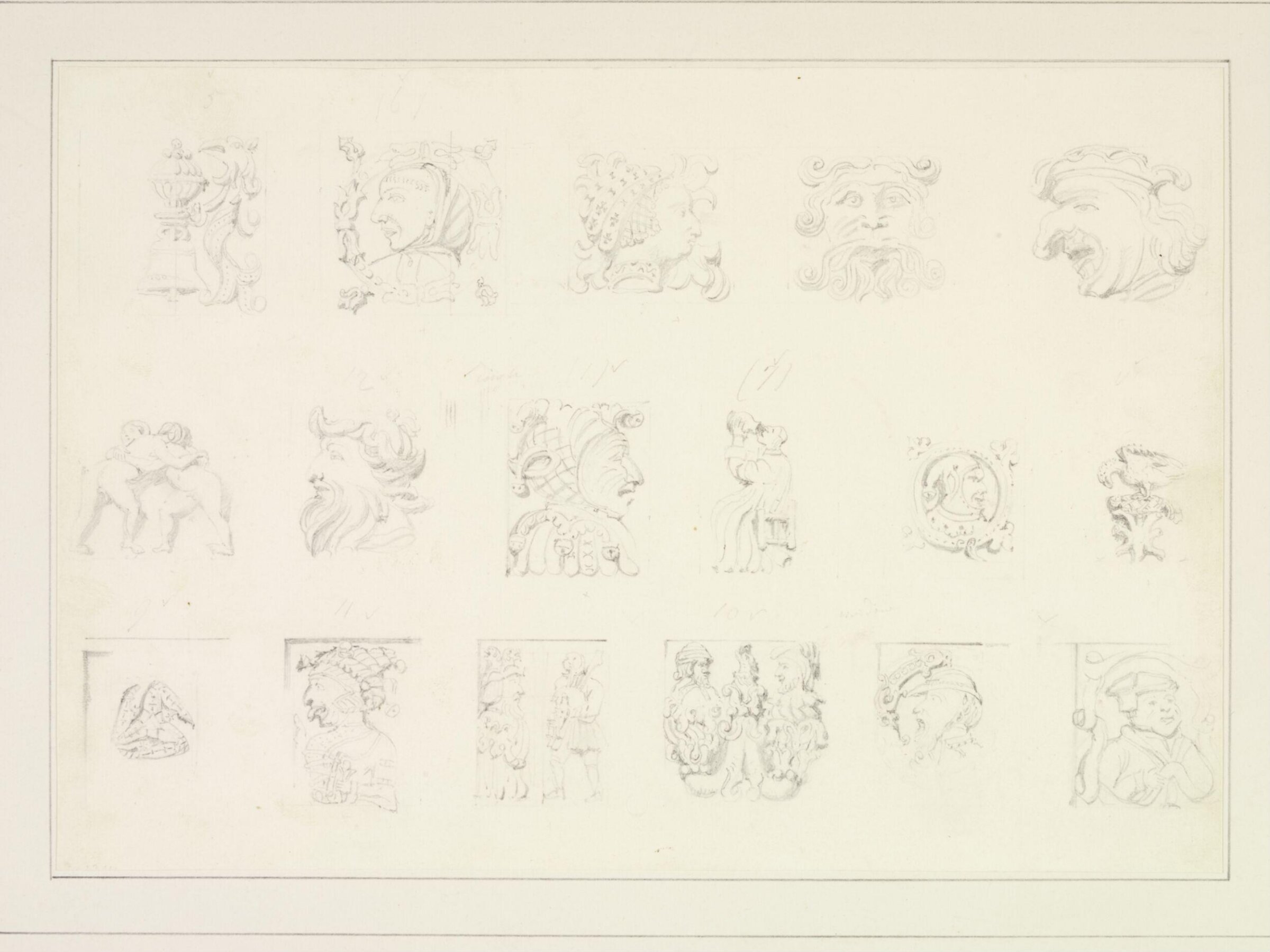 Drawing, Thomas Allom, c. 1824-1872