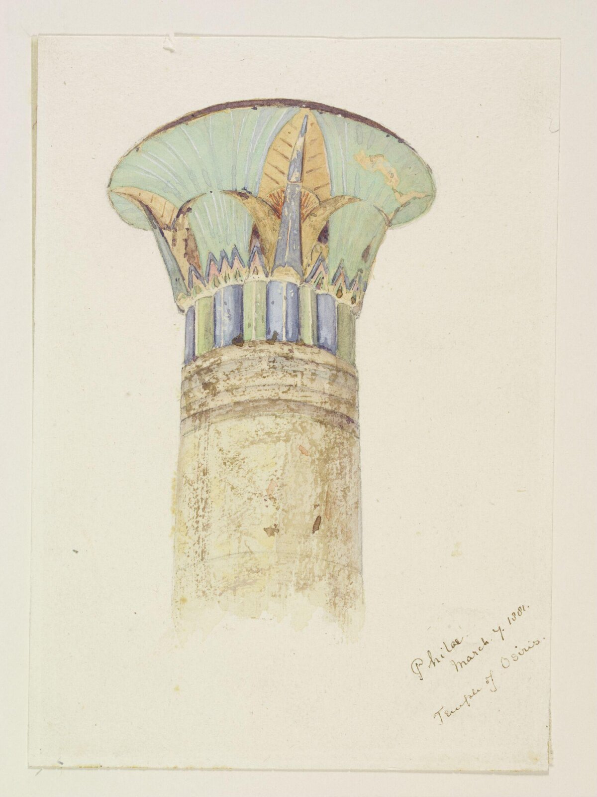 Drawing, Victor Charles Ames, 1881
