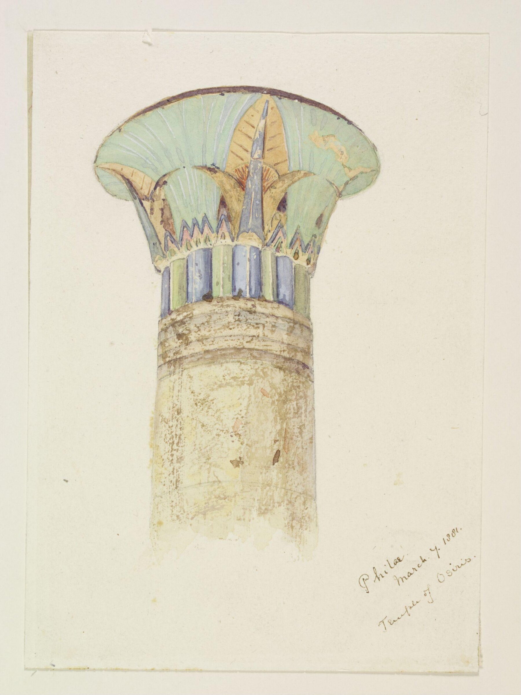 Drawing, Victor Charles Ames, 1881