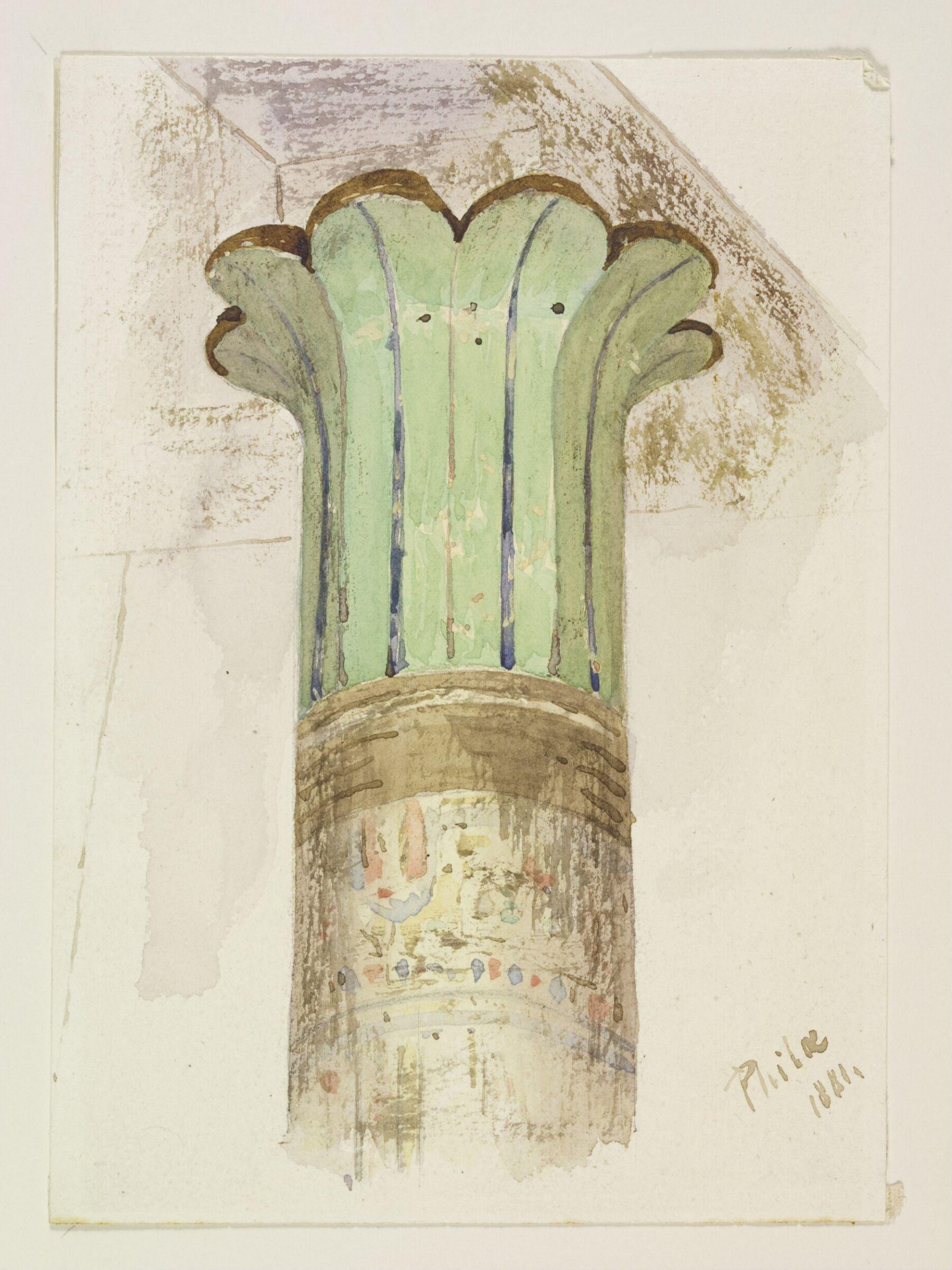 Drawing, Victor Charles Ames, 1881