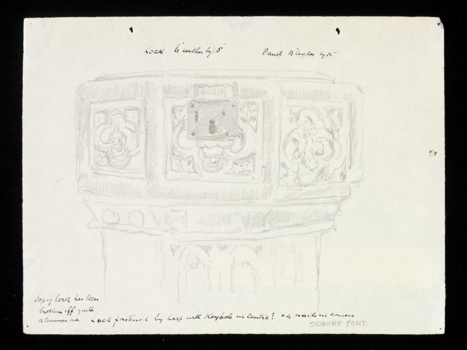 Drawing, Charles Bentley, second quarter 19th century