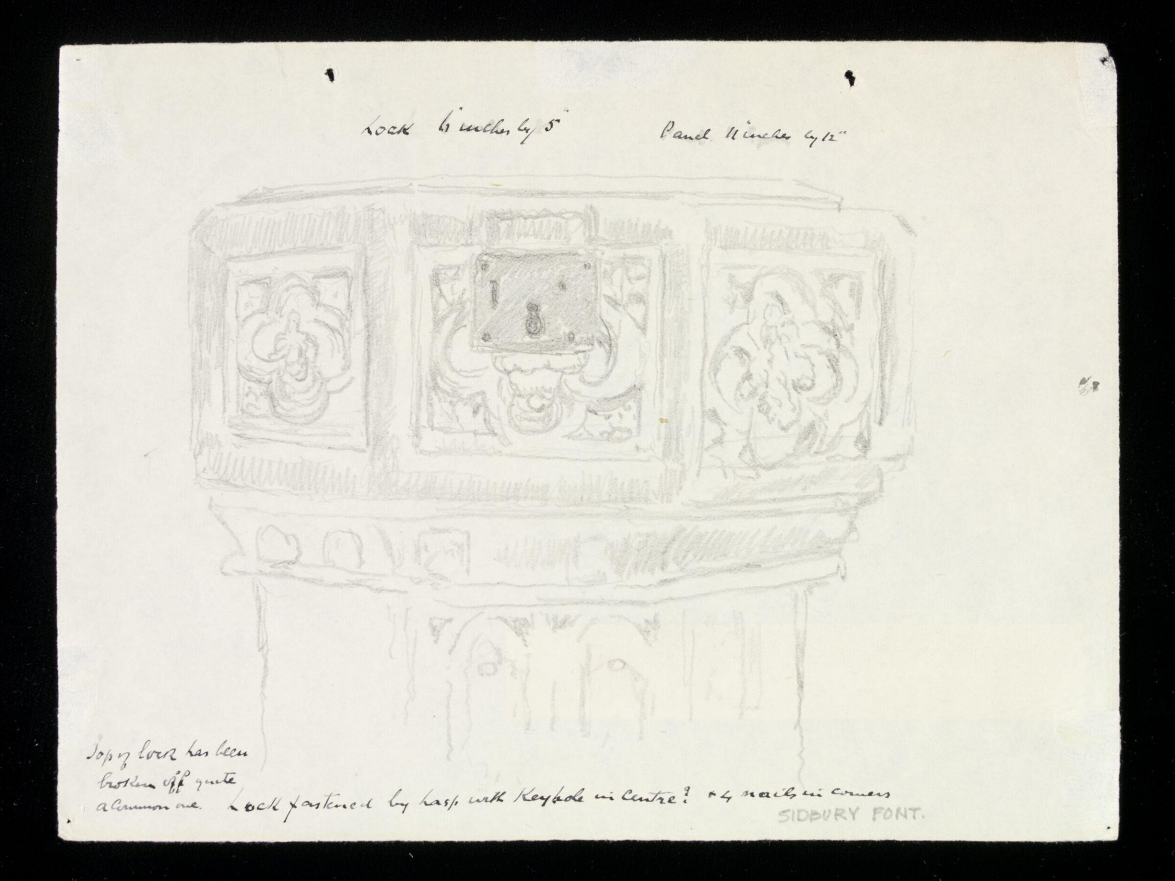 Drawing, Charles Bentley, second quarter 19th century