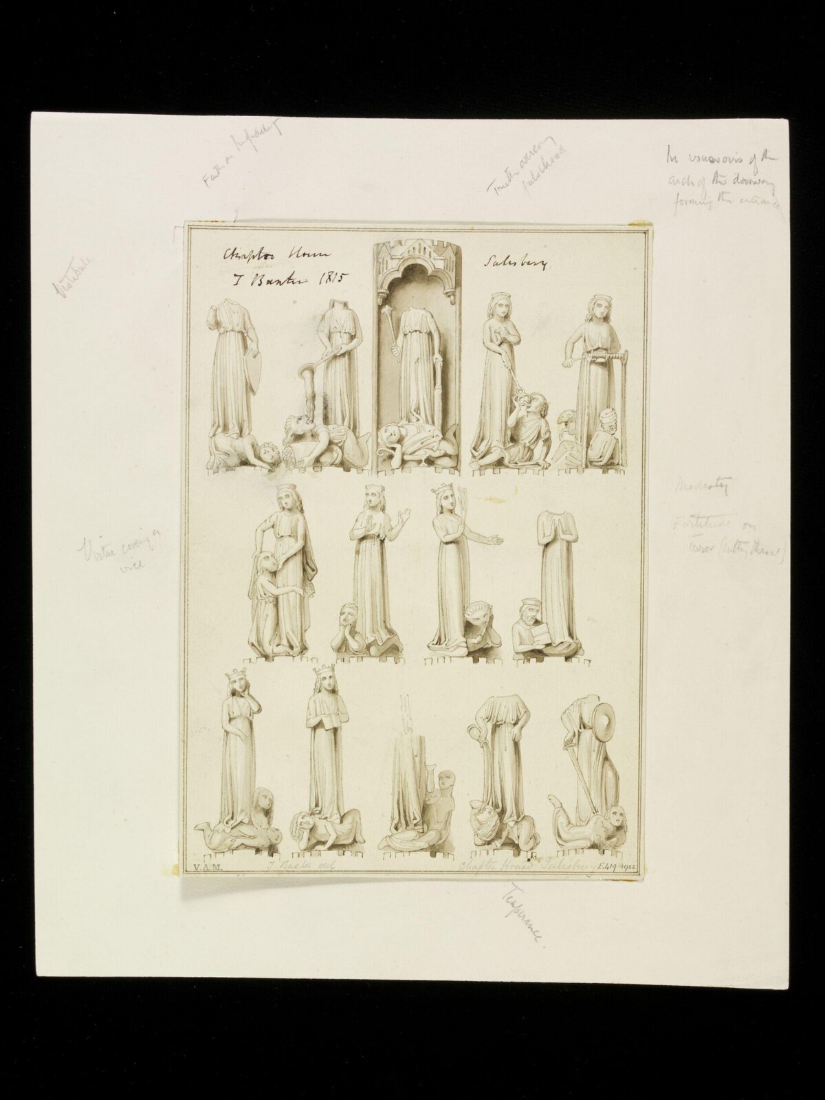Drawing, Thomas Baxter, 1815