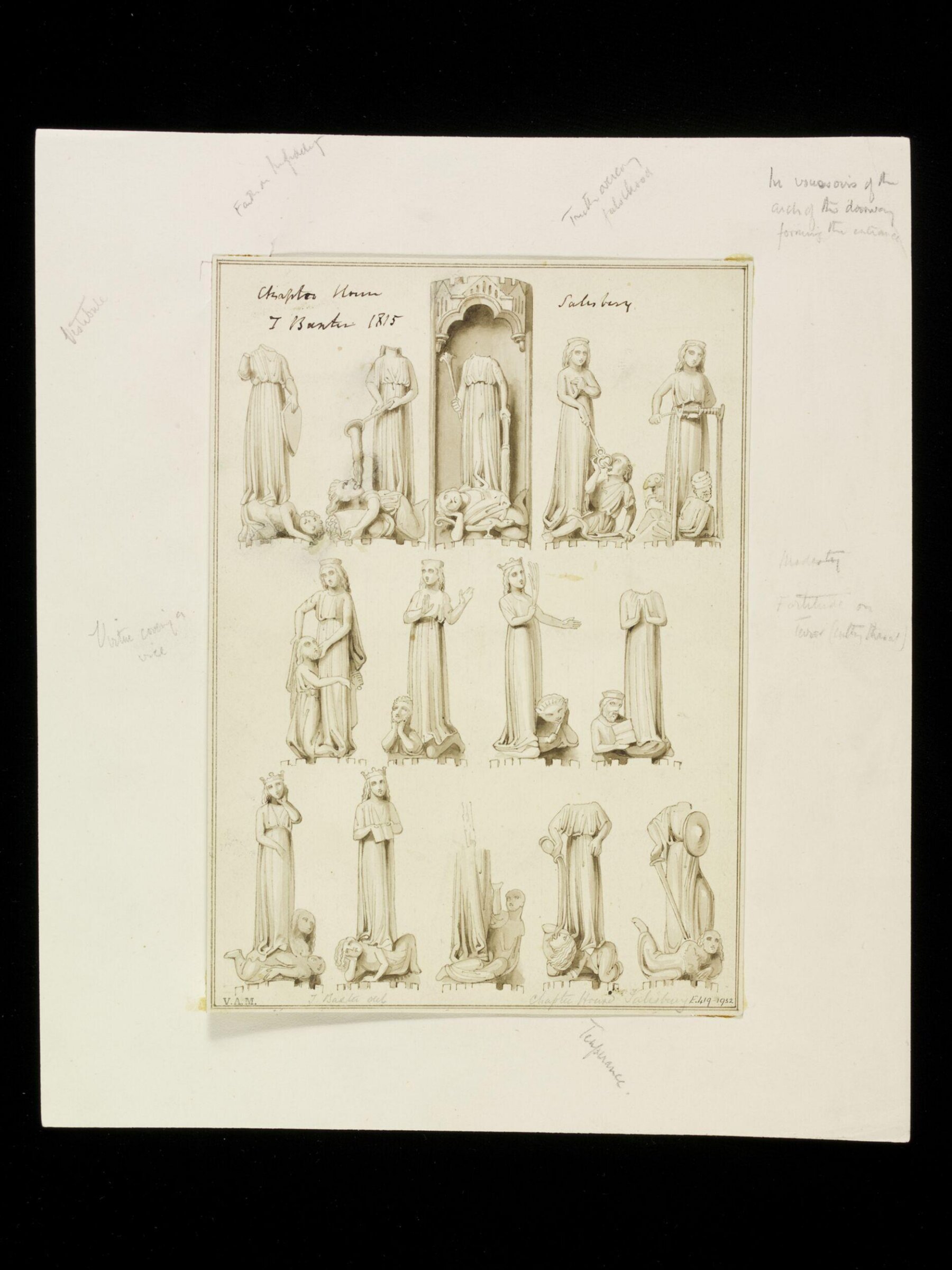 Drawing, Thomas Baxter, 1815