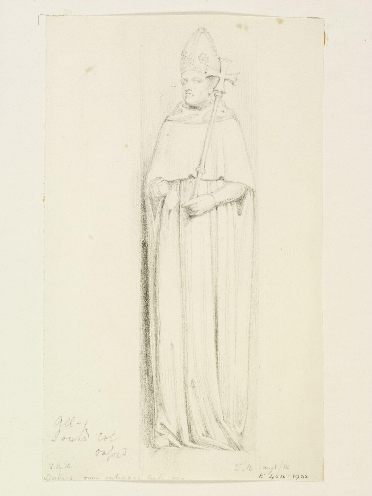 Drawing, Thomas Baxter, 1812