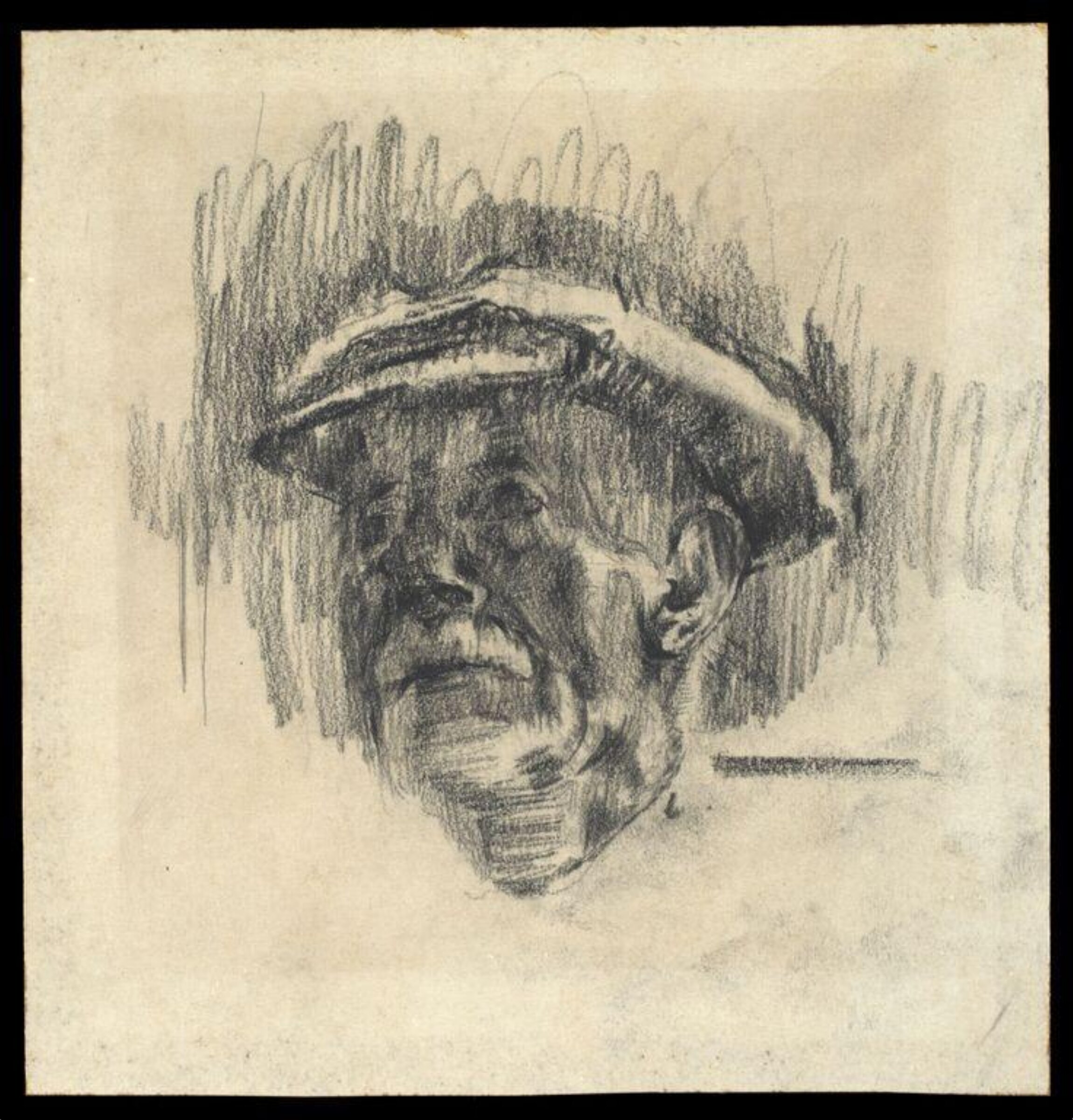 Drawing by Michael Annals, Michael Annals, late 1950s