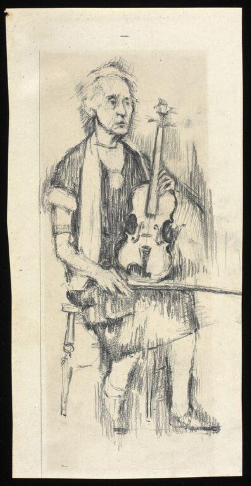 Drawing by Michael Annals, Michael Annals, late 1950s