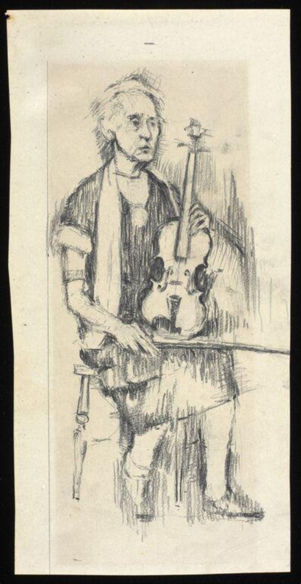 Drawing by Michael Annals, Michael Annals, late 1950s