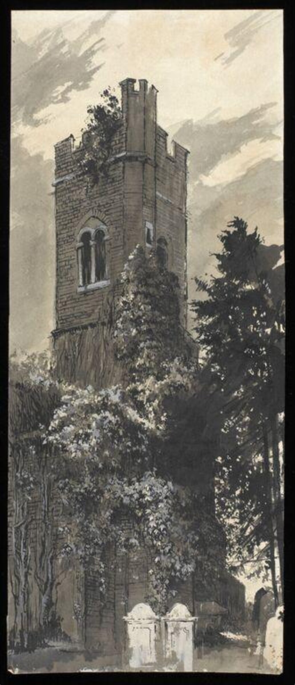 Drawing by Michael Annals, Michael Annals, late 1950s