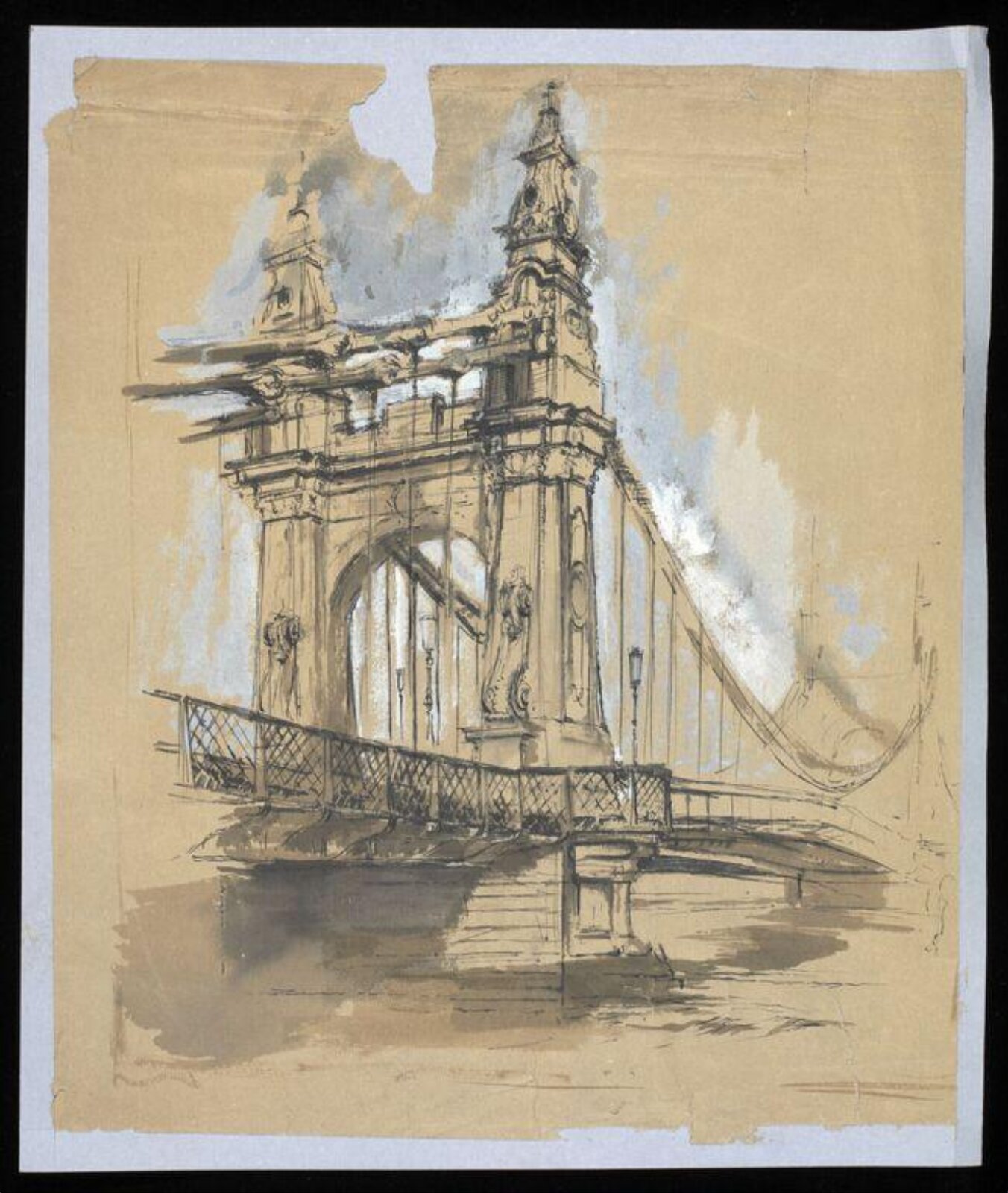 Drawing by Michael Annals, Michael Annals, late 1950s