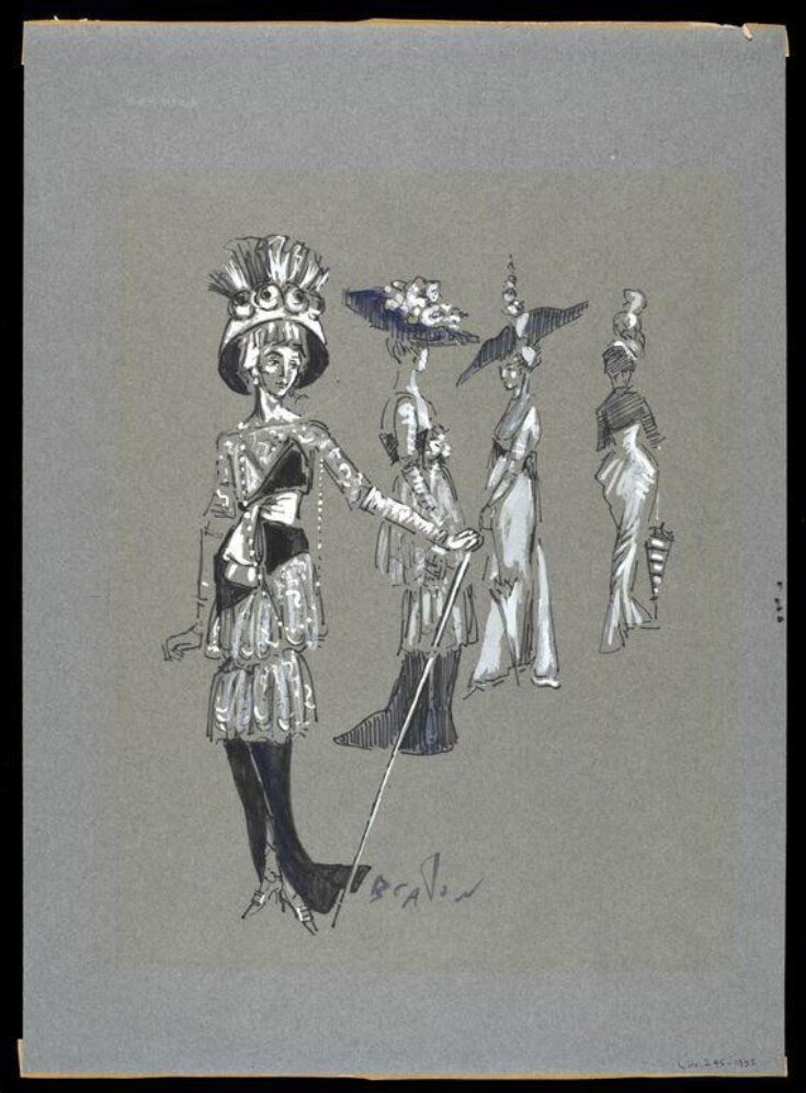 Costume design for Ladies at Ascot in My Fair Lady top image