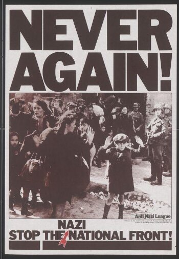 Never Again! Stop the Nazi National Front!