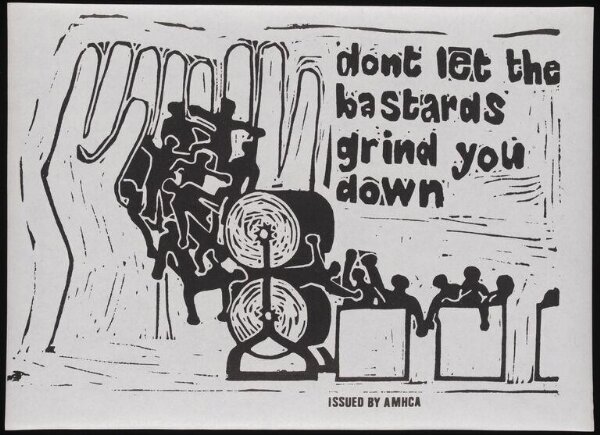Don't let the bastards grind you down | V&A Explore The