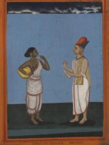 A Brahmin fortune-teller and his wife thumbnail 1