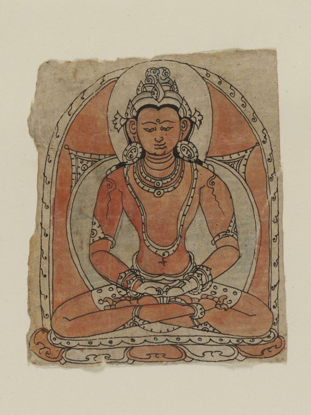 Drawing, ca. 13th century