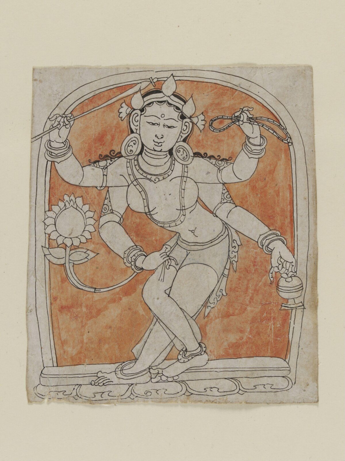 Drawing, ca. 13th century