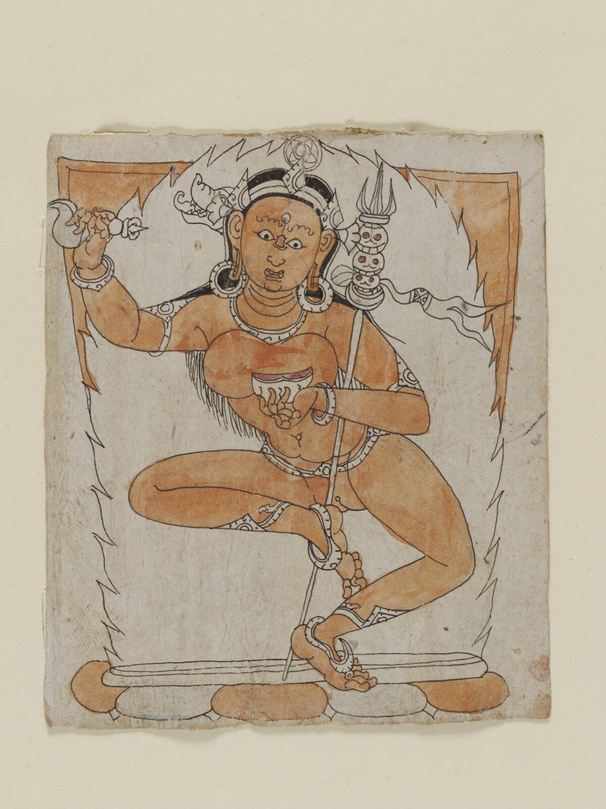 Drawing, ca. 13th century