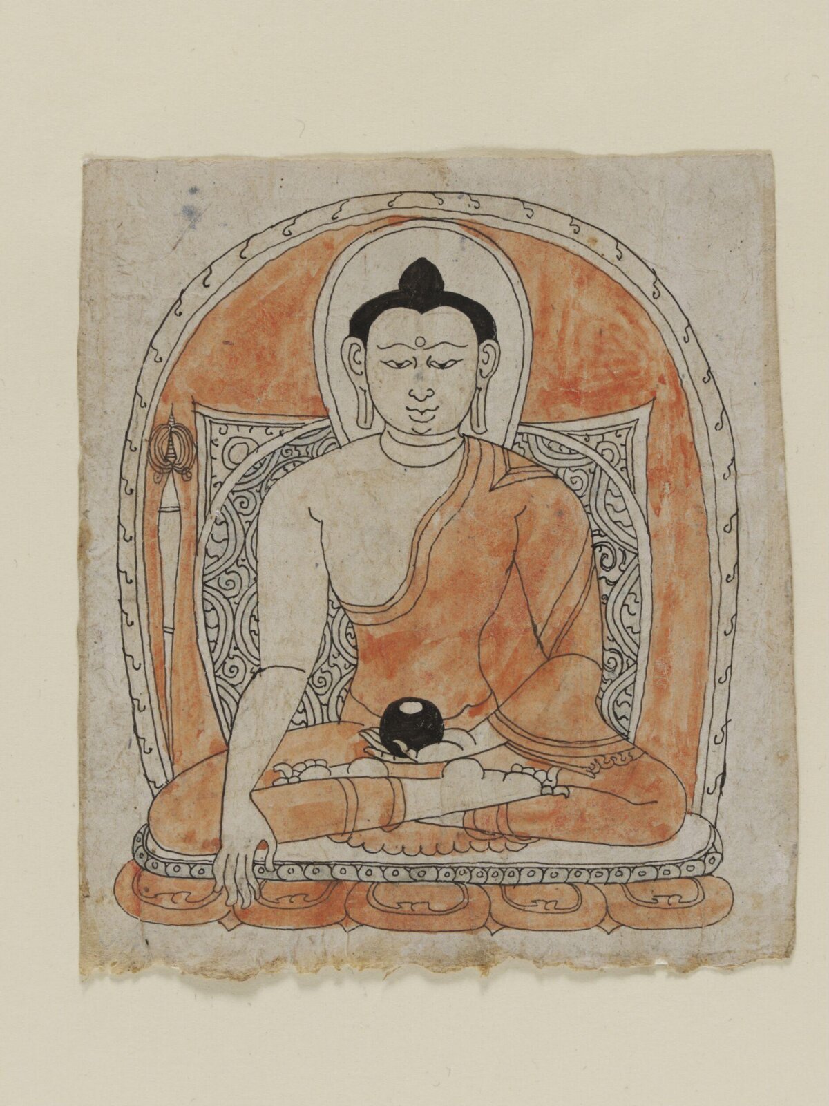 Drawing, ca. 13th century
