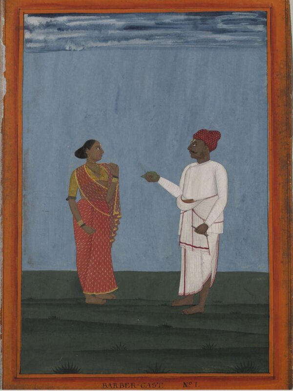 A barber and his wife