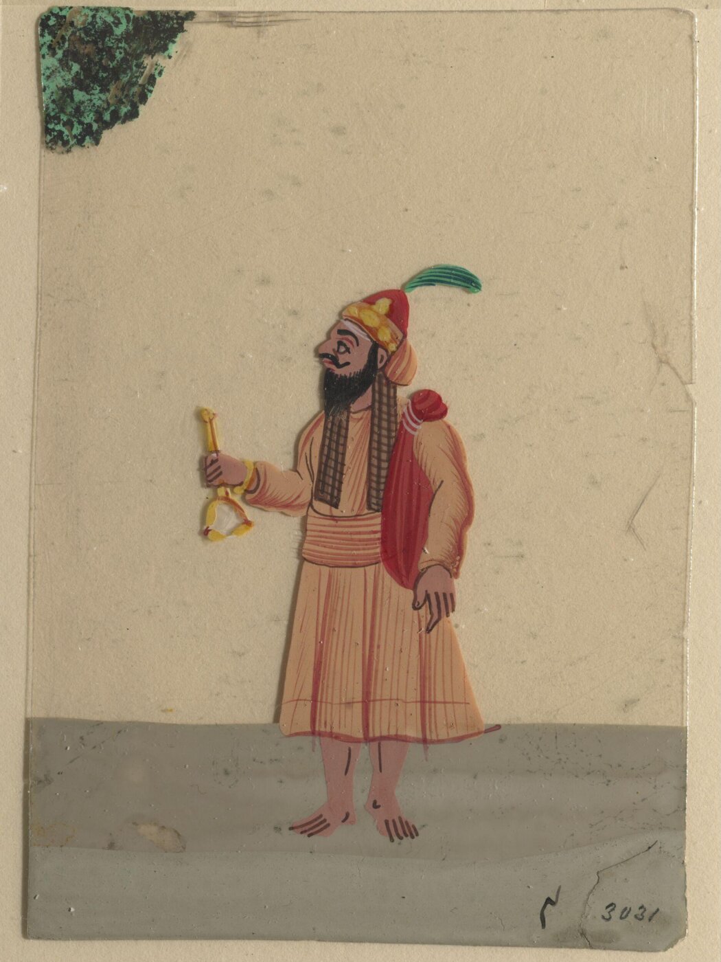 Unknown, Twelve drawings of unidentified ascetics and mendicants.
