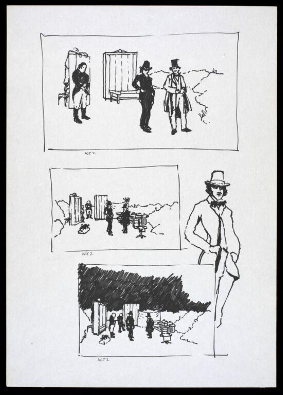Drawing, Hayden Griffin, ca. 1975