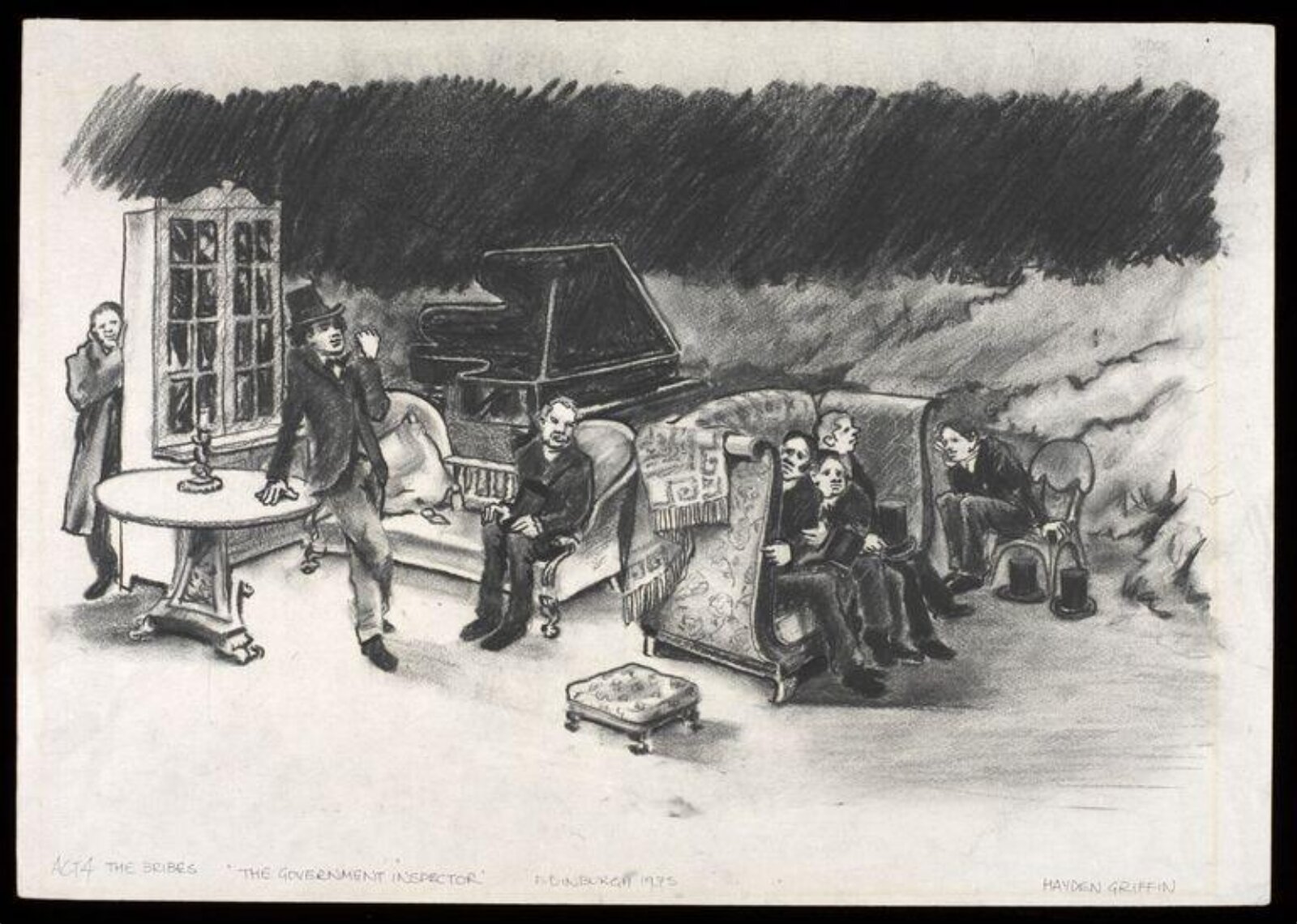 Drawing, Hayden Griffin, ca. 1975