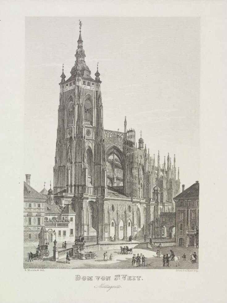 Cathedral of St Vitus, Prague | Johann Martin Friedrich Geissler ...