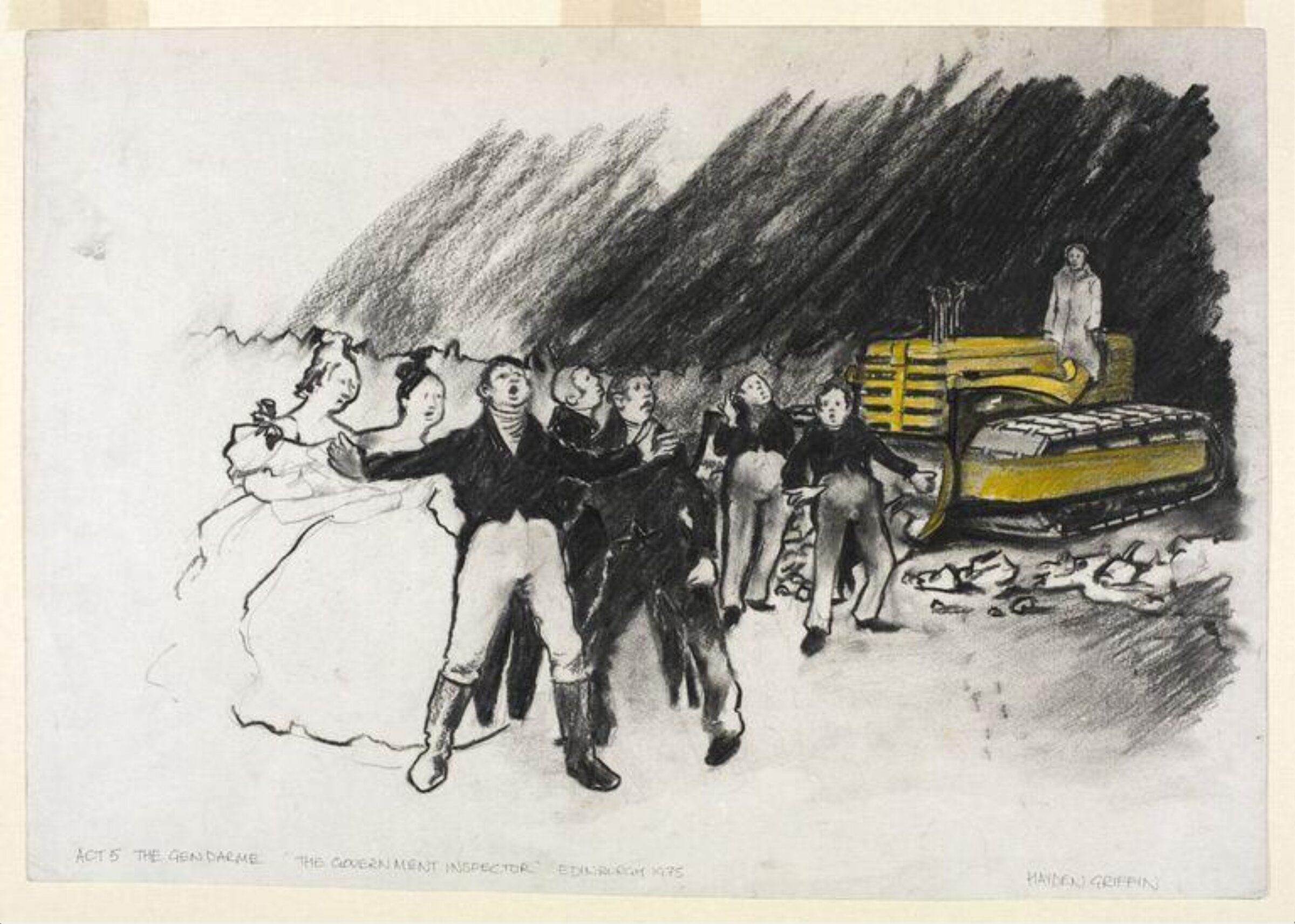Drawing, Hayden Griffin, ca. 1975