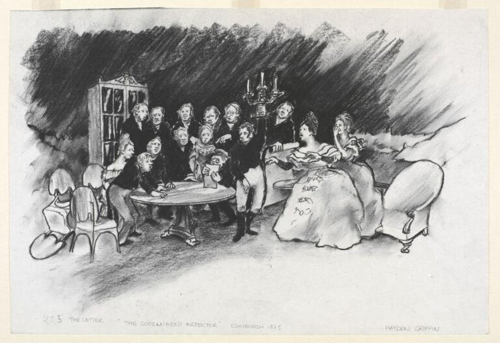 Drawing, Hayden Griffin, ca. 1975