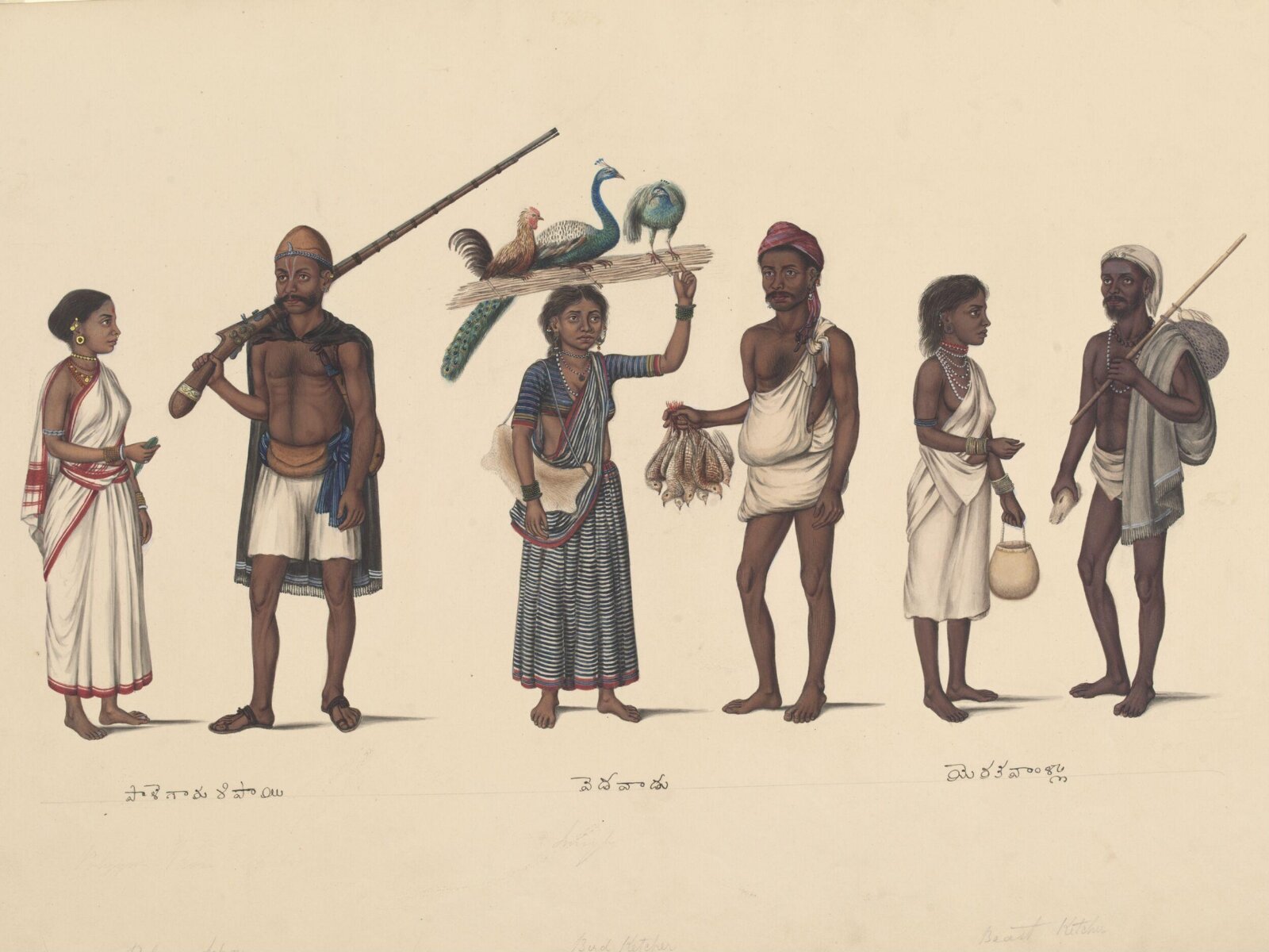Three couples, ca. 1830