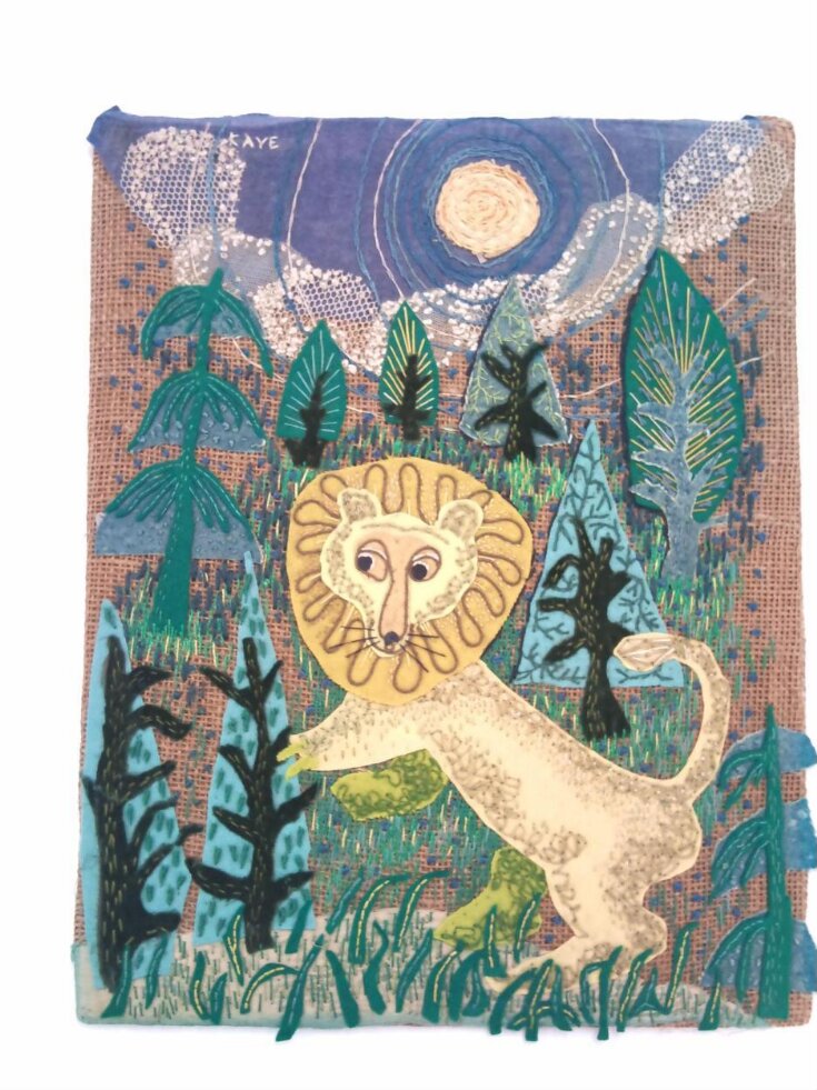 Lion in a Forest top image