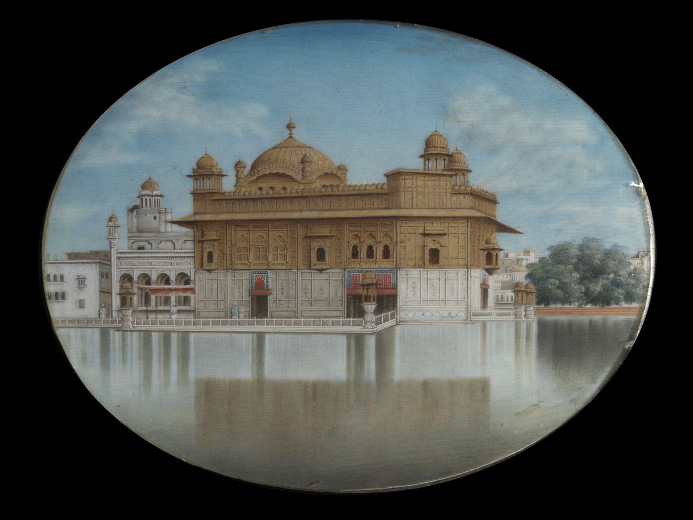 Unknown, One of Sixteen views of monuments in Delhi, Agra, Amritsar, Lucknow and South India.
