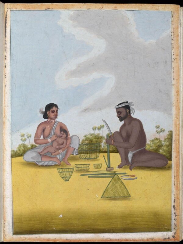 A basket-maker and his wife