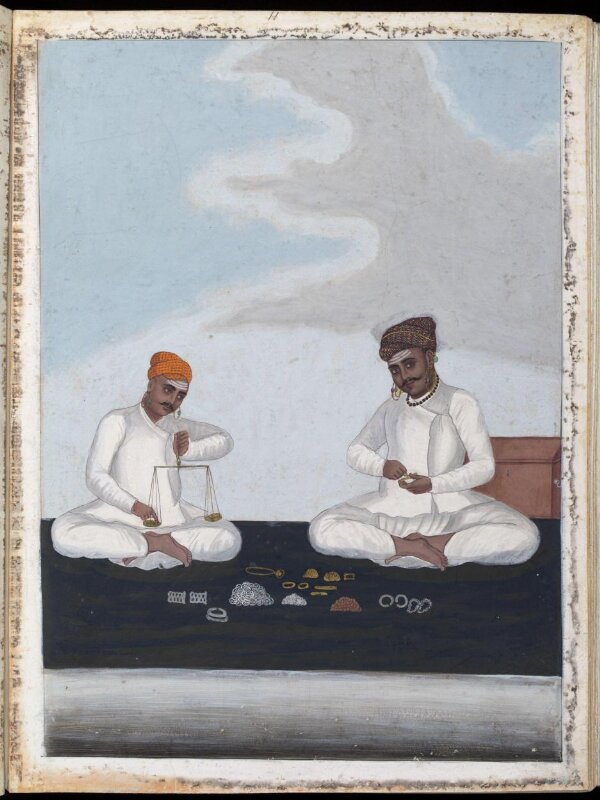 Two shroffs or cash-keepers