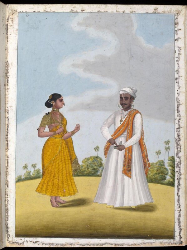 A 'dobashi' and his wife