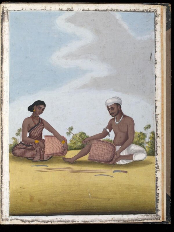 A basket-maker and his wife