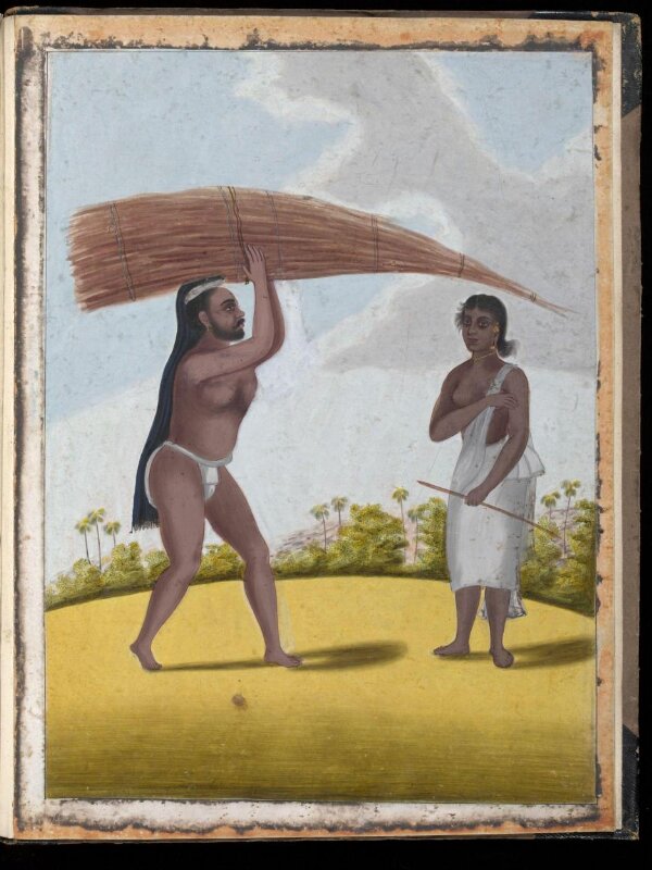 A firewood-seller and his wife