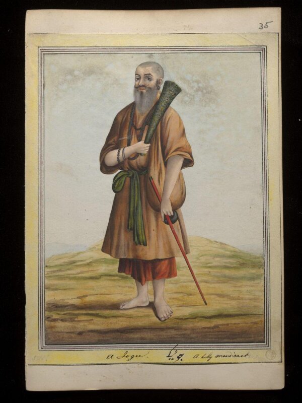 An album containing fifty-three drawings depicting occupations.