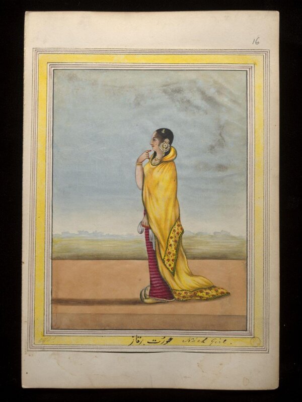 An album containing fifty-three drawings depicting occupations.
