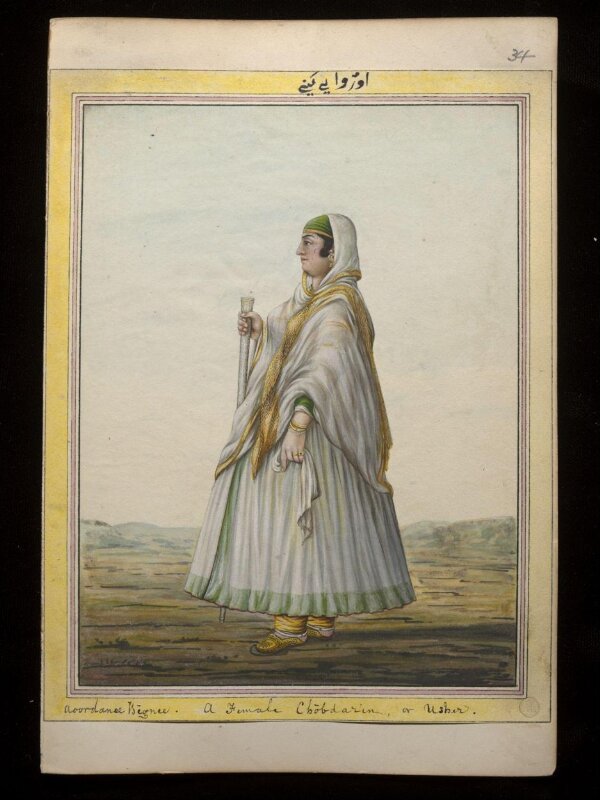 An album containing fifty-three drawings depicting occupations.