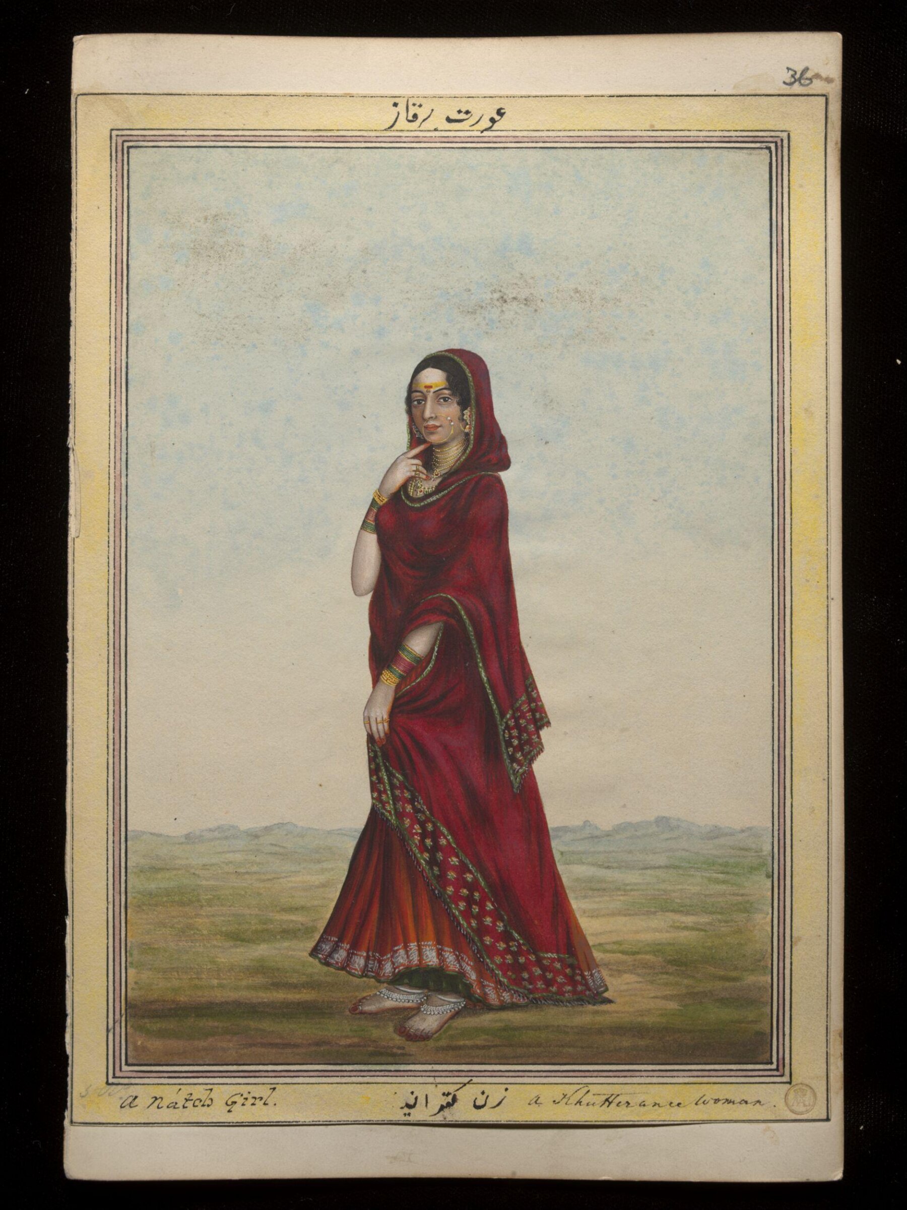 An album containing fifty-three drawings depicting occupations., ca.1815 - ca. 1820
