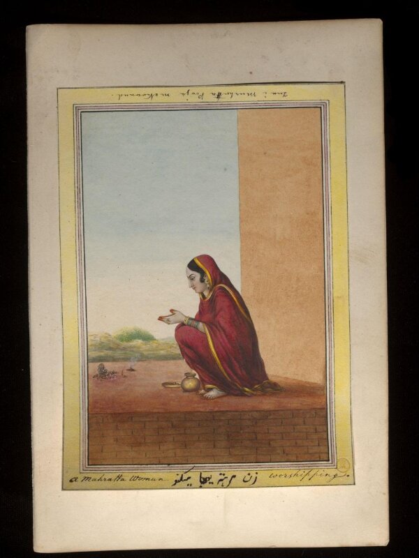 An album containing fifty-three drawings depicting occupations.