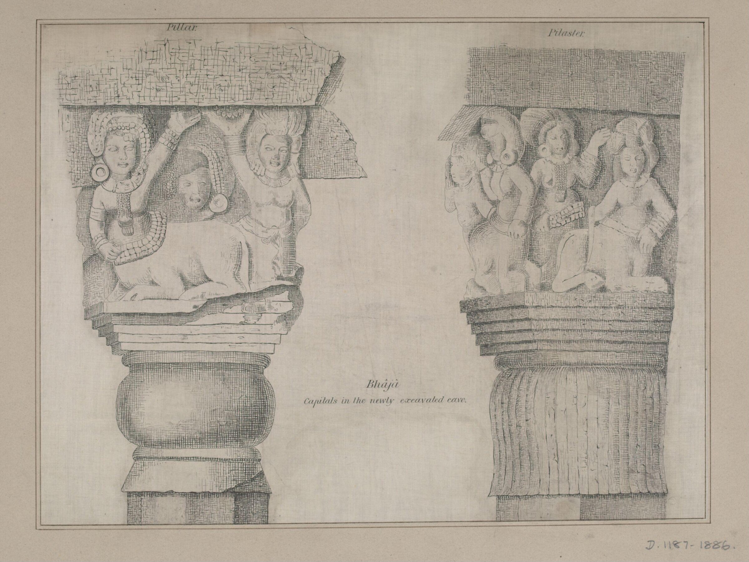 Drawing, Henry Cousens, ca. 1874-1880